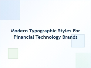 Fonts for Finance and Cryptocurrency Brands