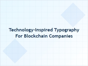 Cryptographic Fonts for Modern Blockchain Brands